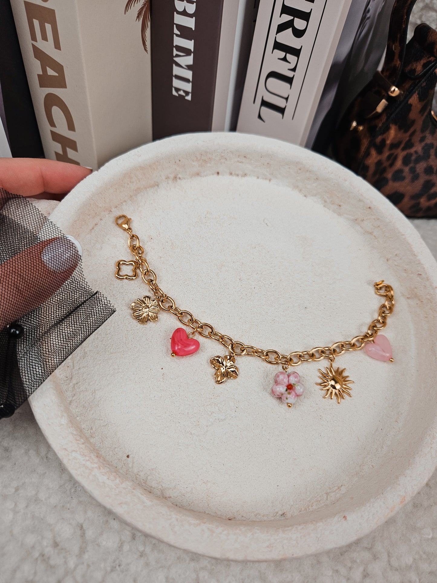 Bracelet Pink Love DORÉ