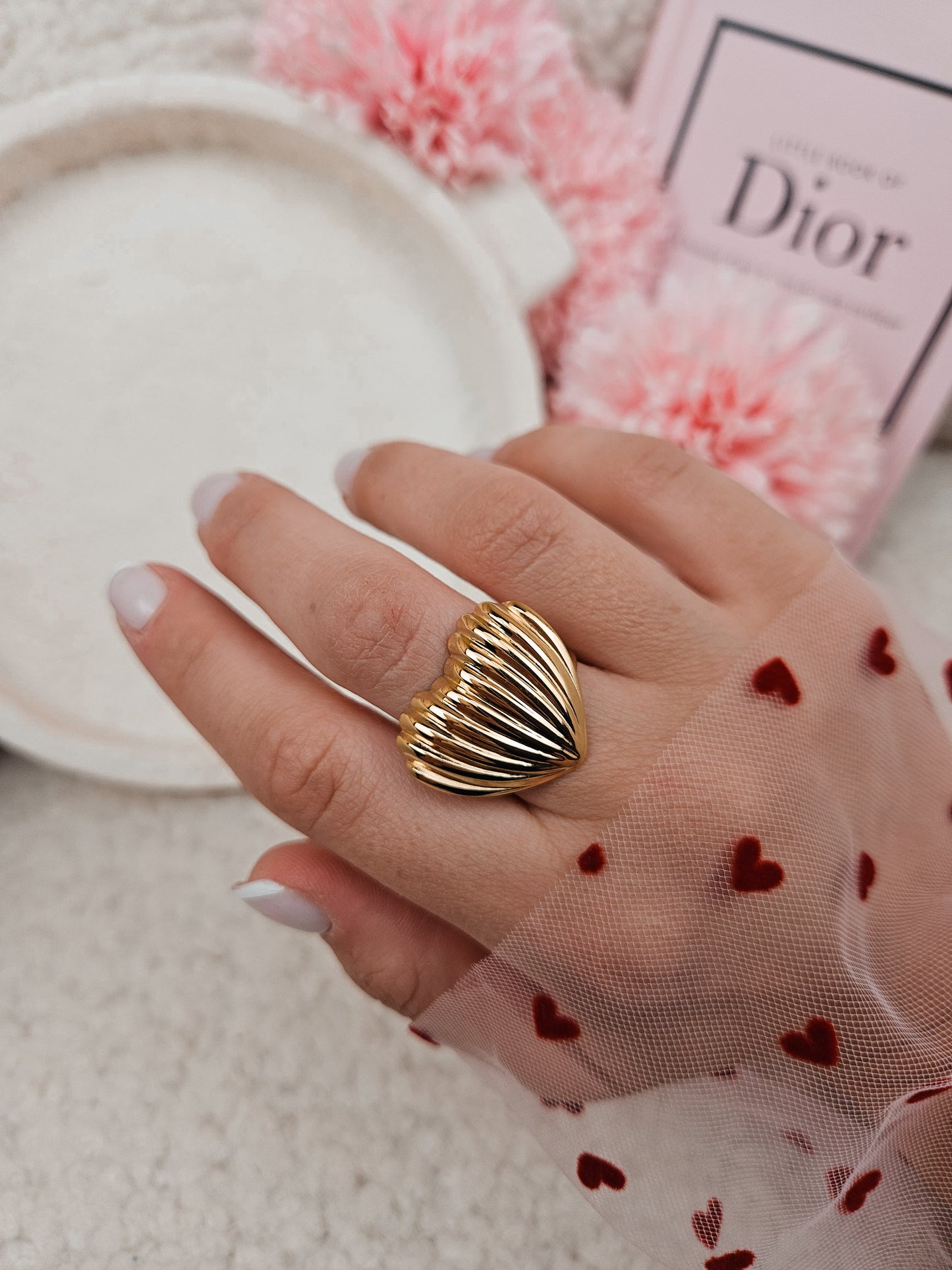 Bague Old money heart DORÉE