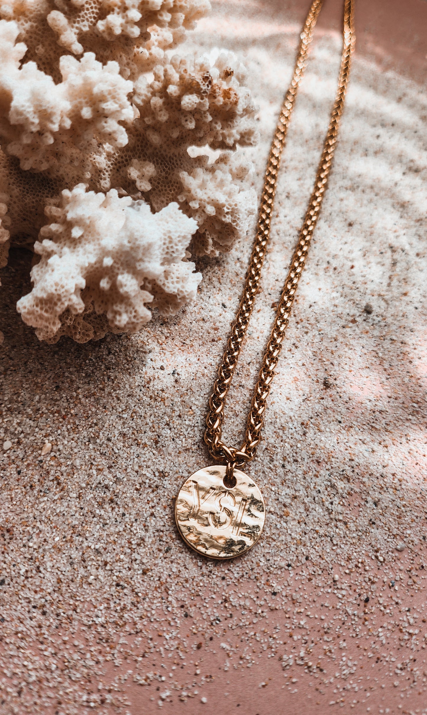 Collier YSL Médaillon