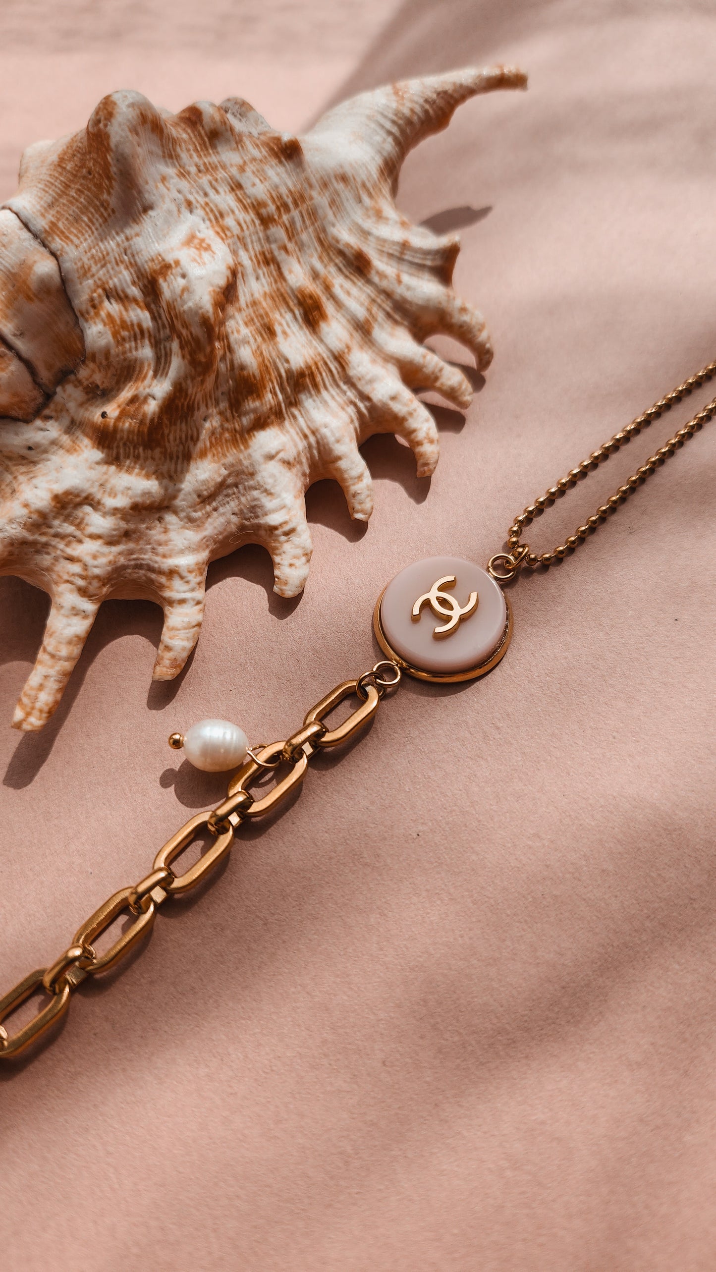 Bracelet Coco Pink Bouton