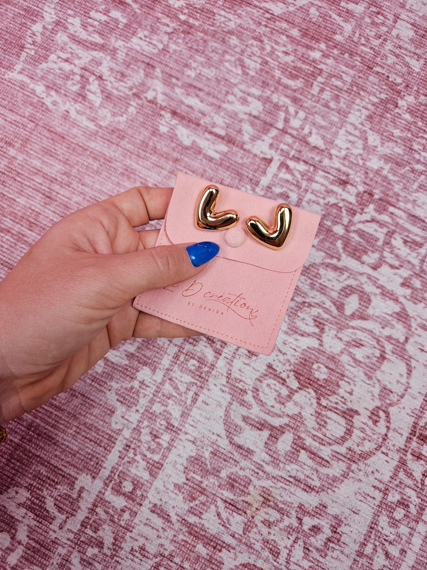 Boucles Amour DORÉ