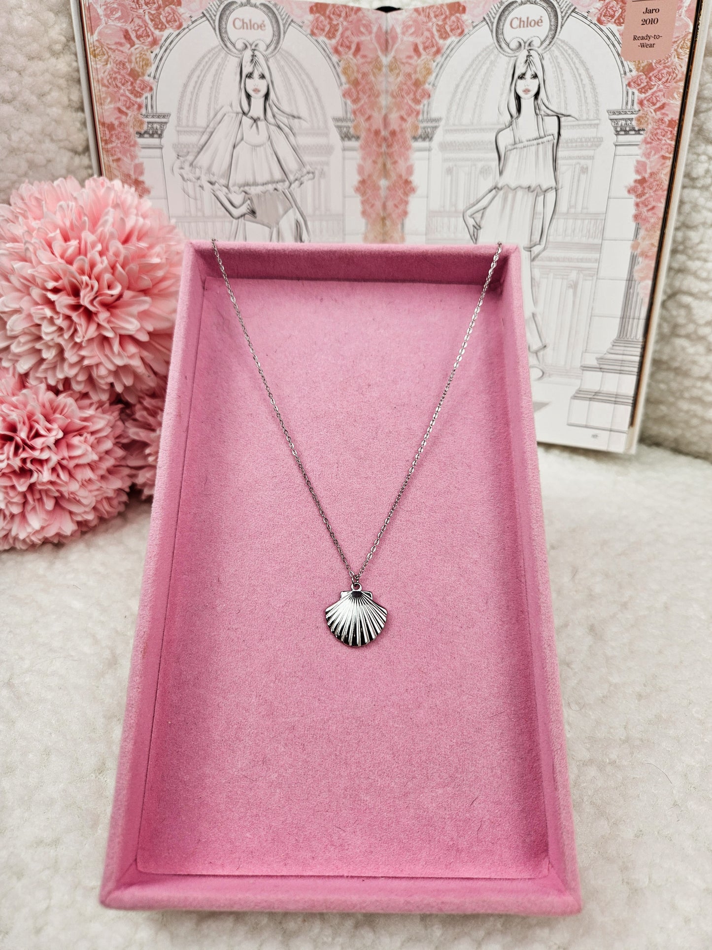 Collier Shell ARGENTÉ