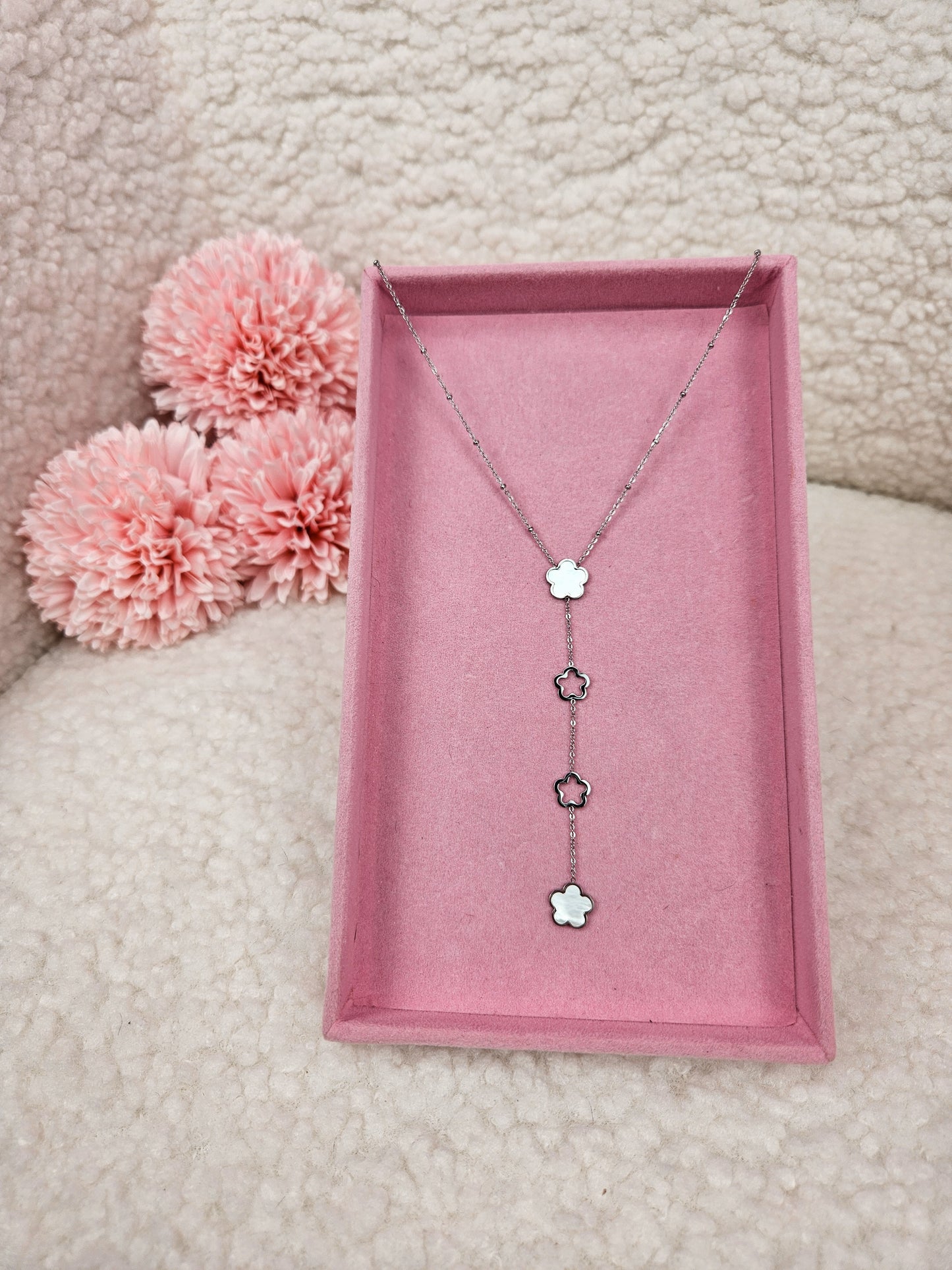 Collier DOUBLE FACE Adrianna ARGENTÉ