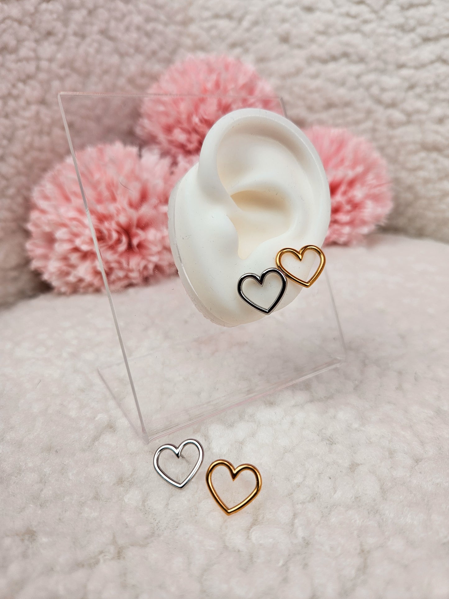 Boucles Amour Mini ARGENTÉ