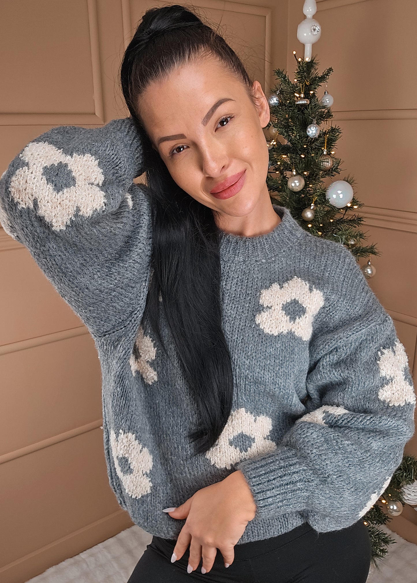 Pull Anna gris