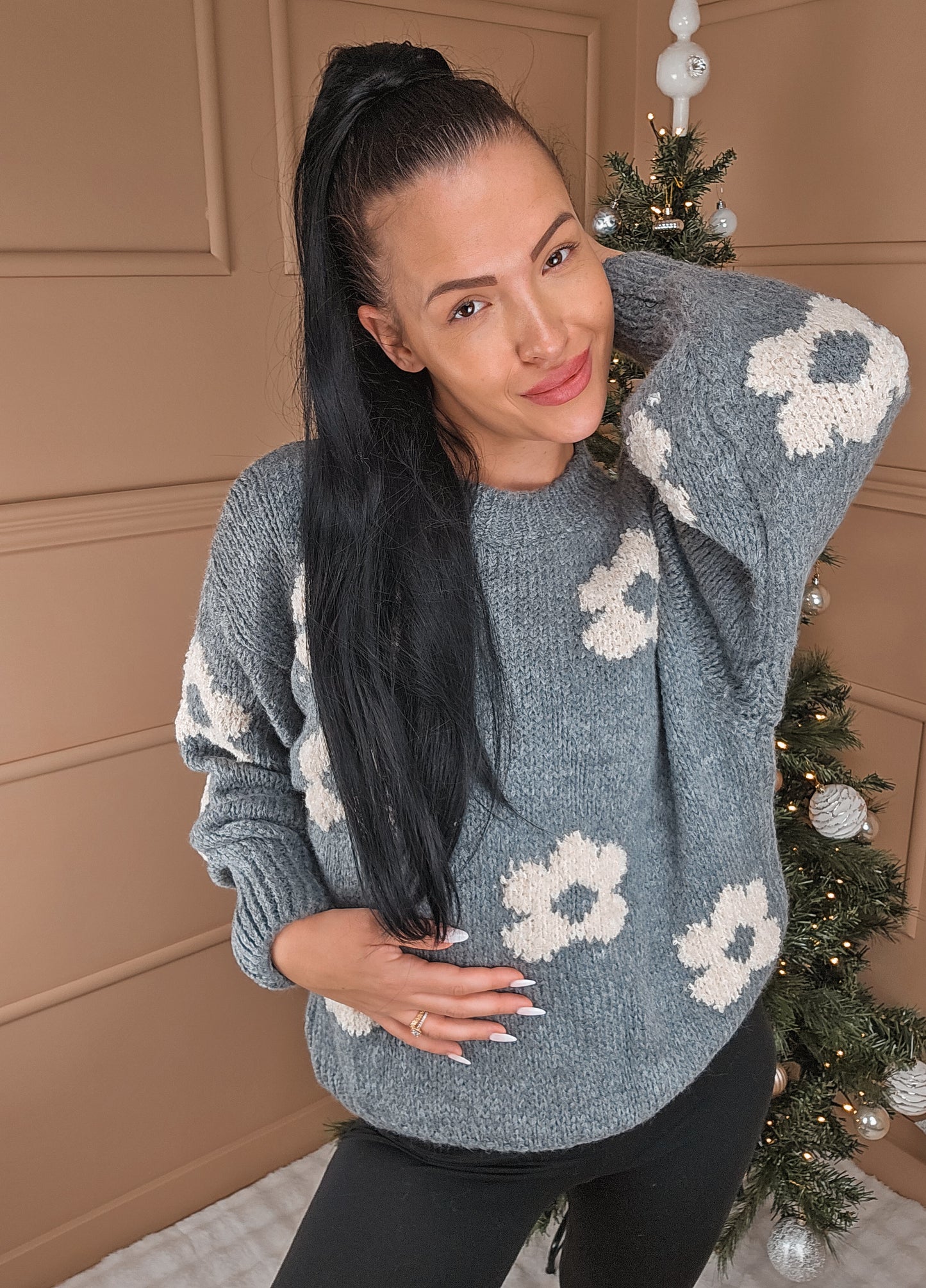 Pull Anna gris