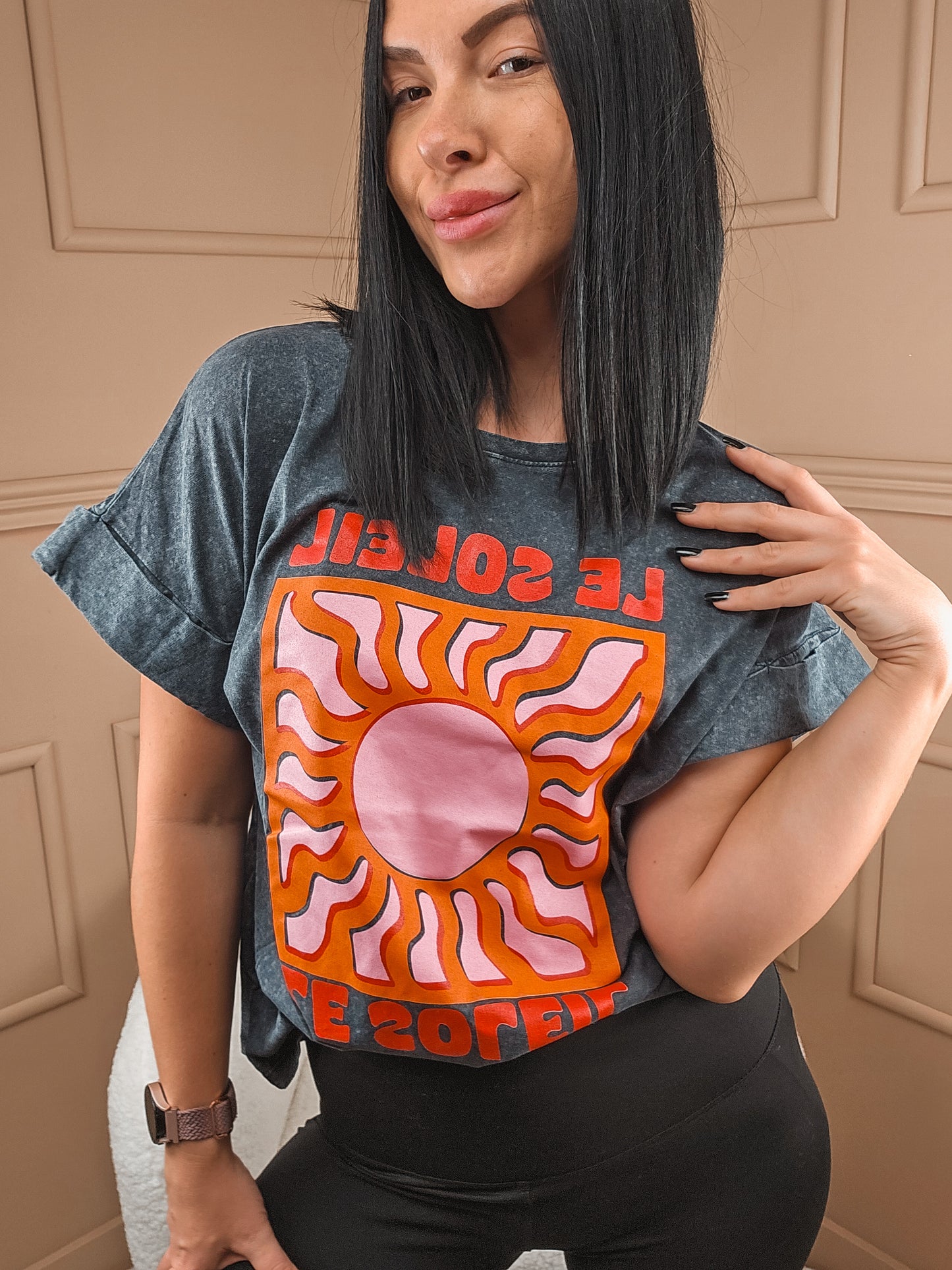 T-shirt Le soleil