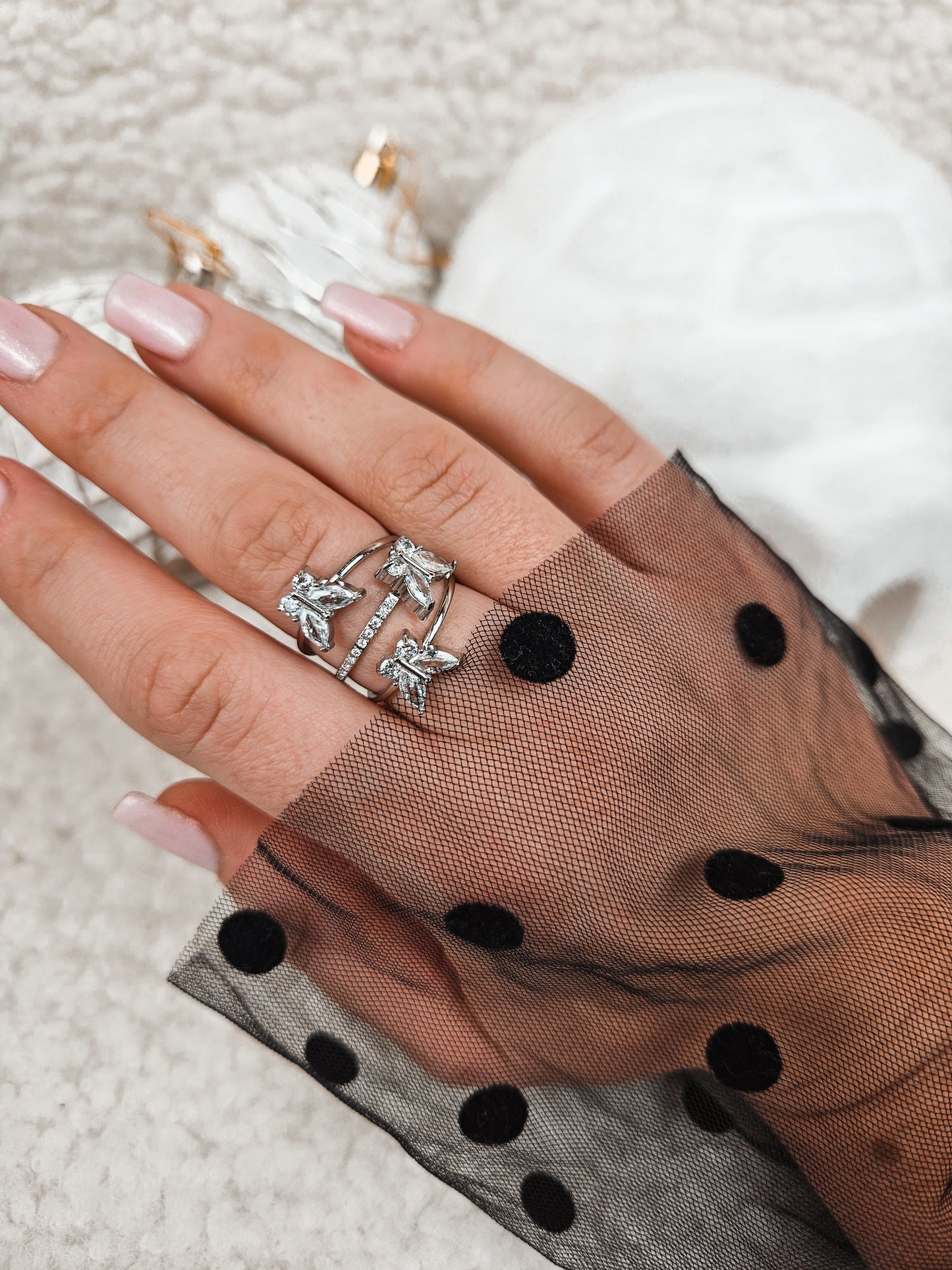 Bague Buttefly ARGENTÉE