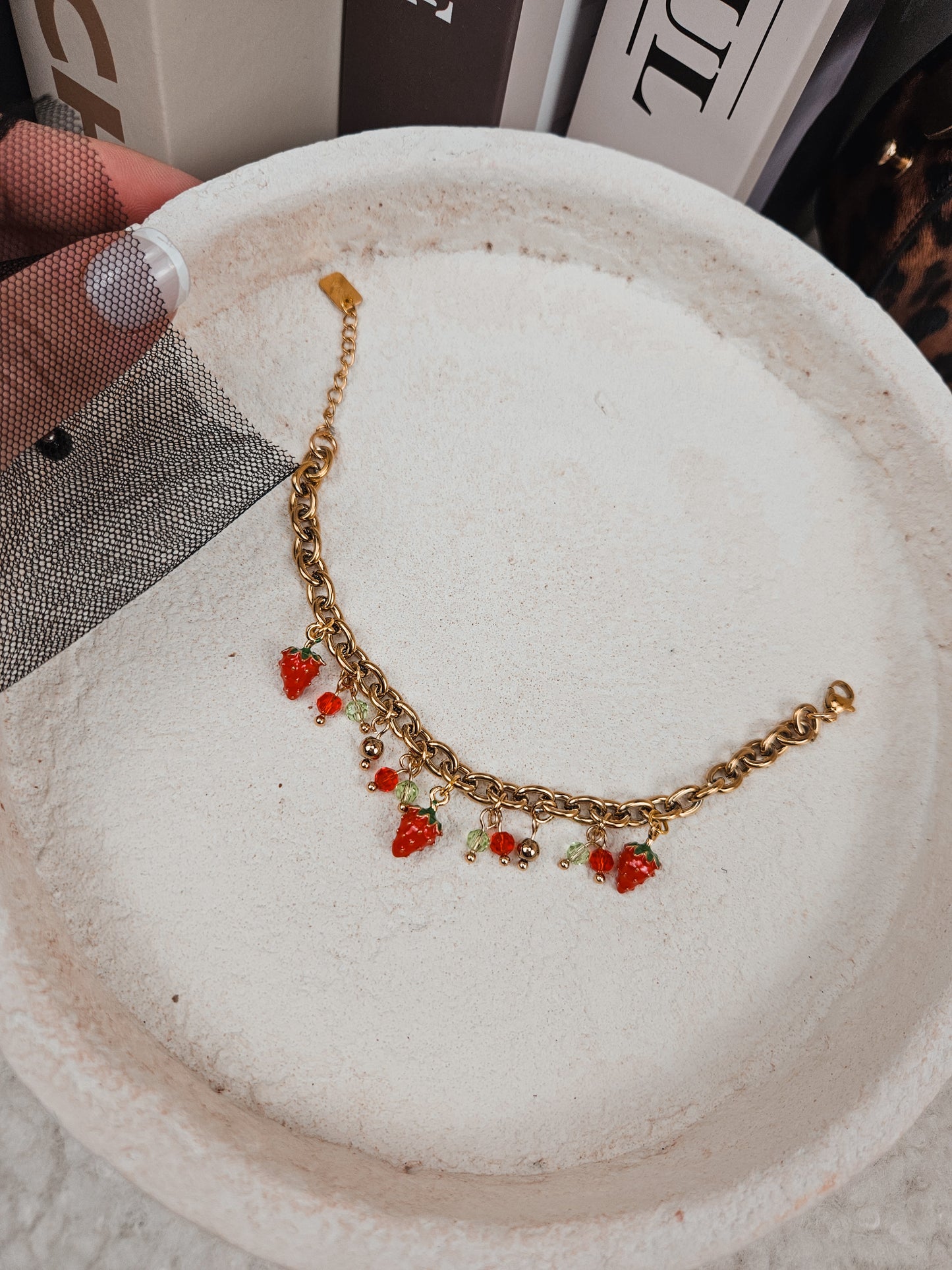 Bracelet Strawberry mini DORÉ