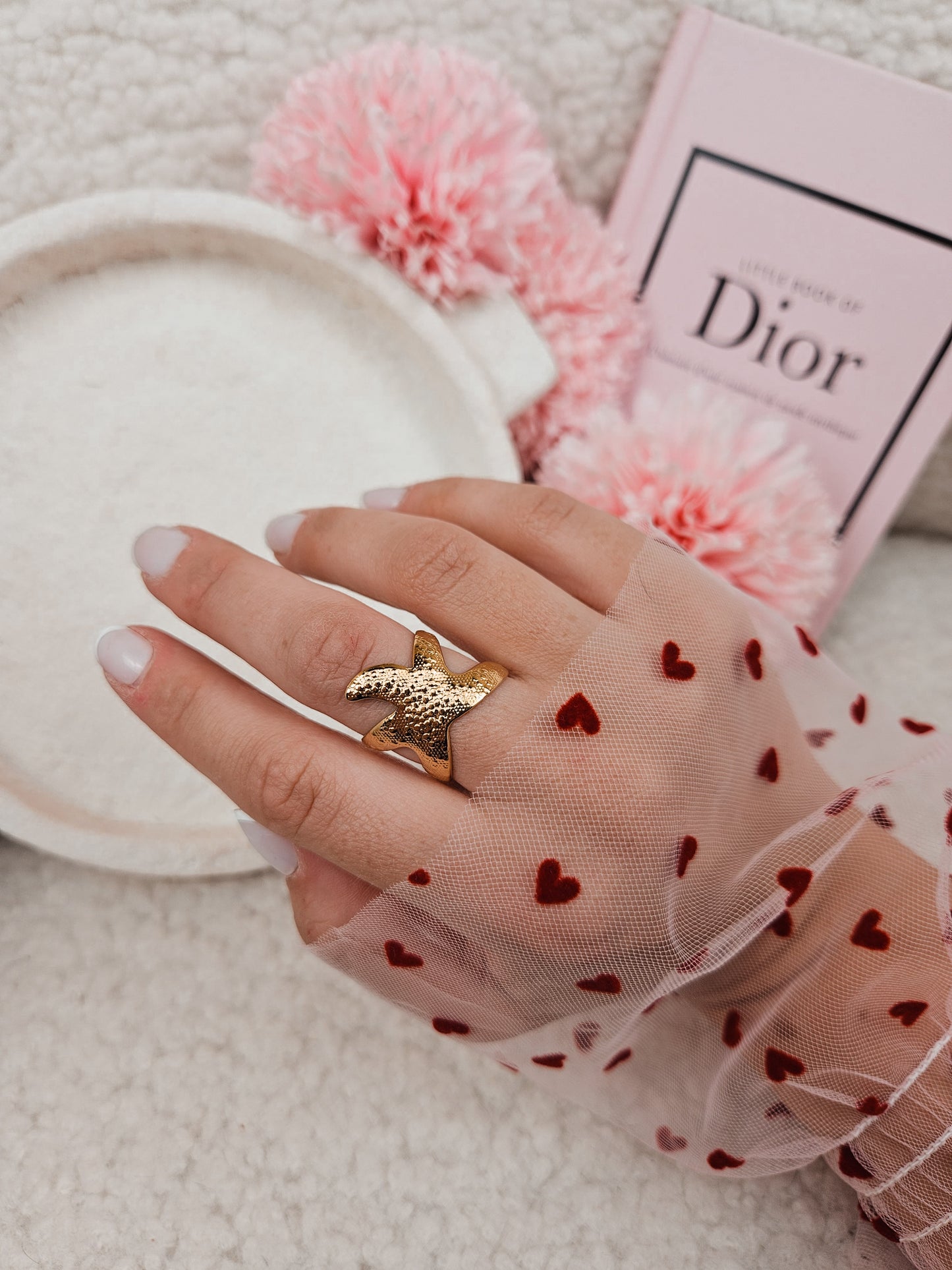 Bague Seastar classic DORÉE