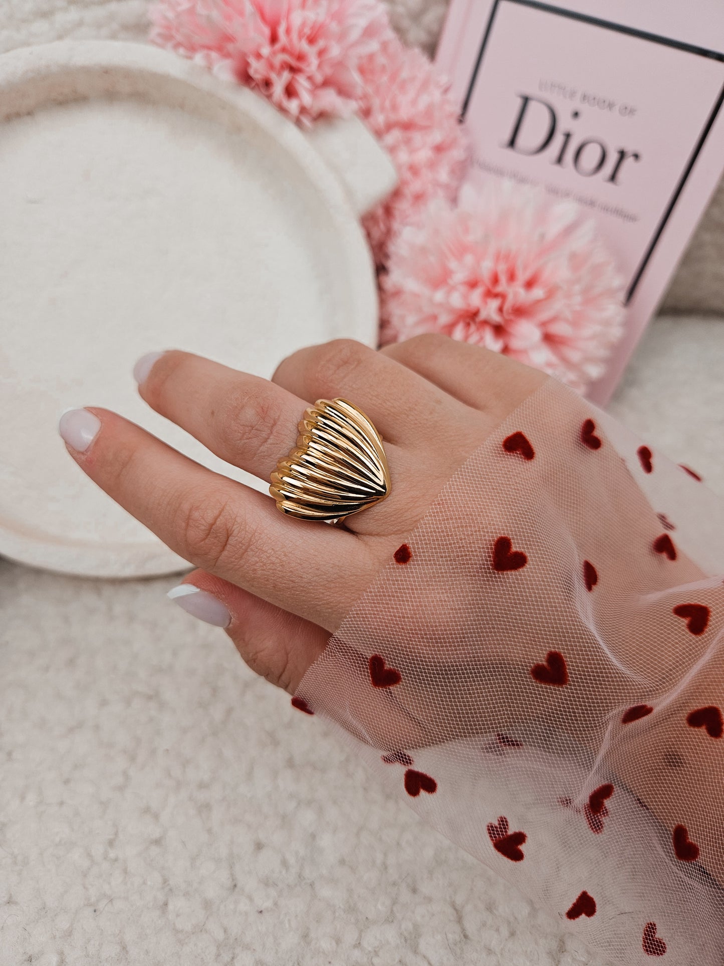 Bague Old money heart DORÉE