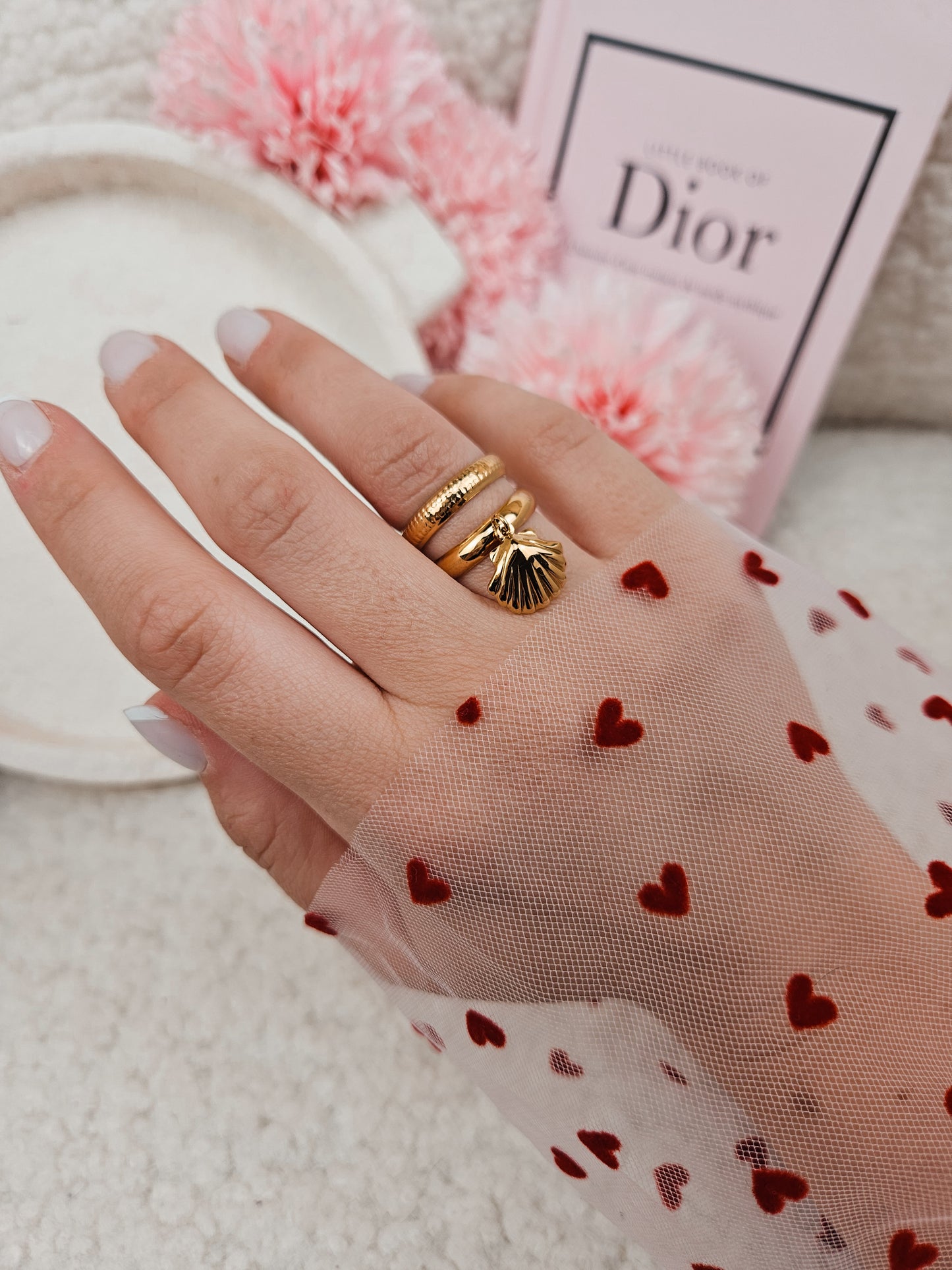 Bague Shell mini DORÉE