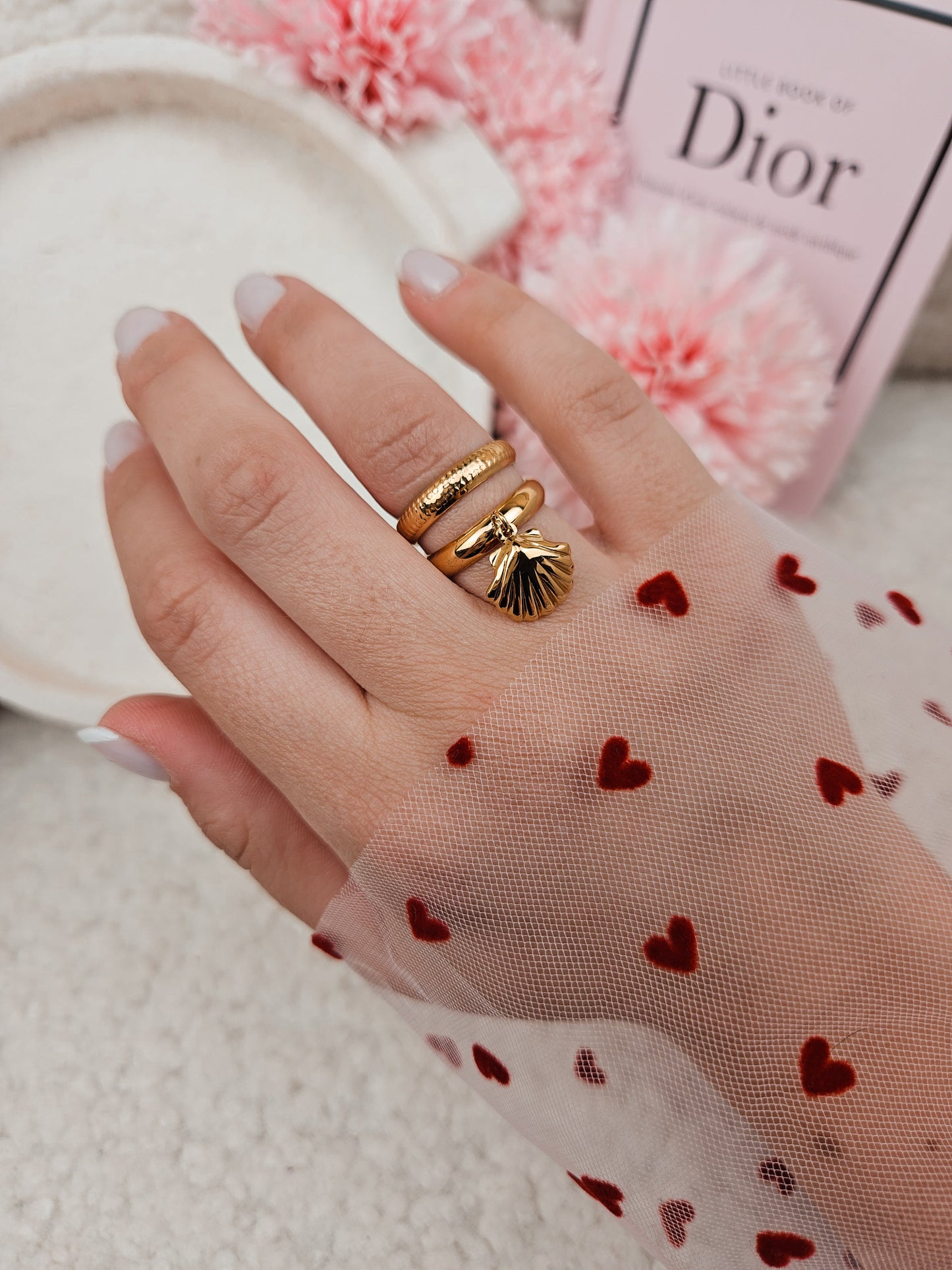 Bague Shell mini DORÉE