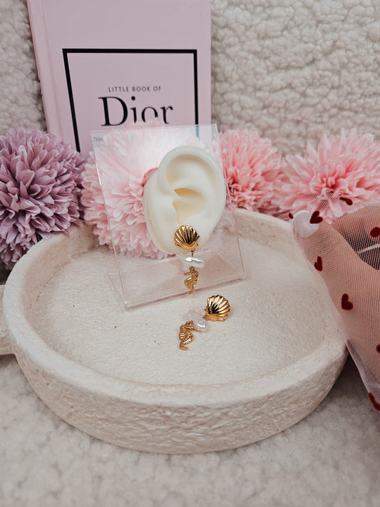Boucles Seahorse DORÉ