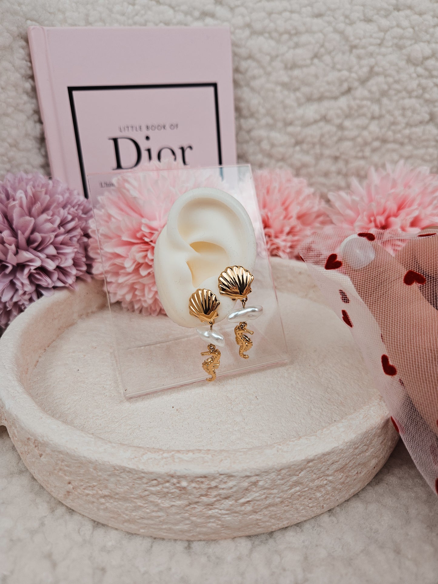 Boucles Seahorse DORÉ