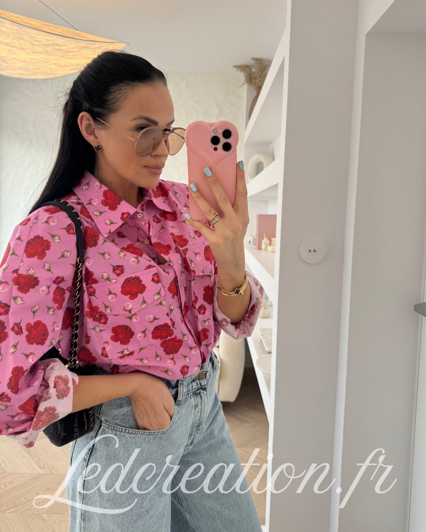 Chemise Candy Rose