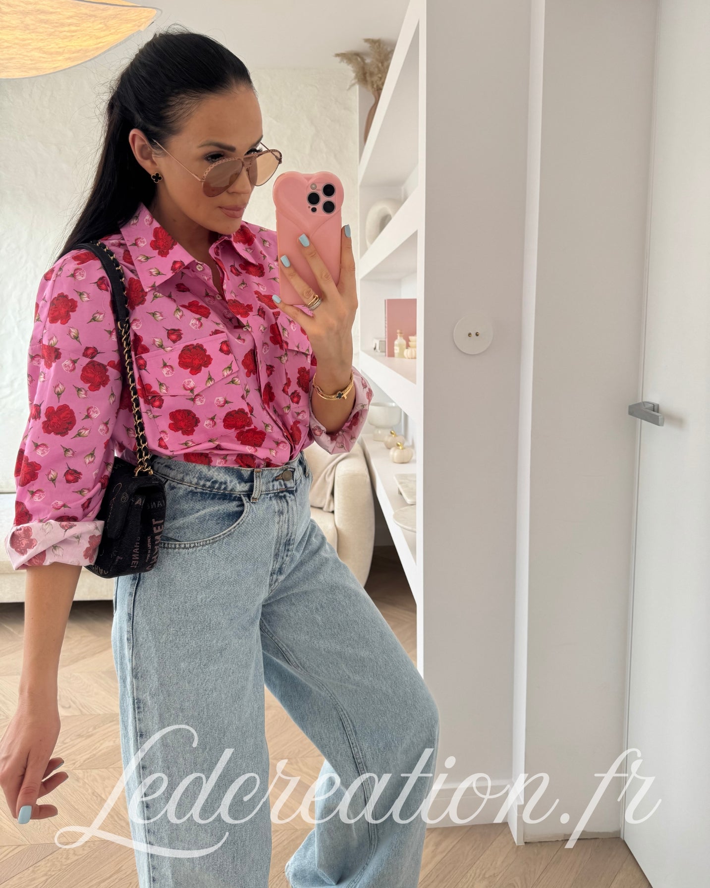 Chemise Candy Rose