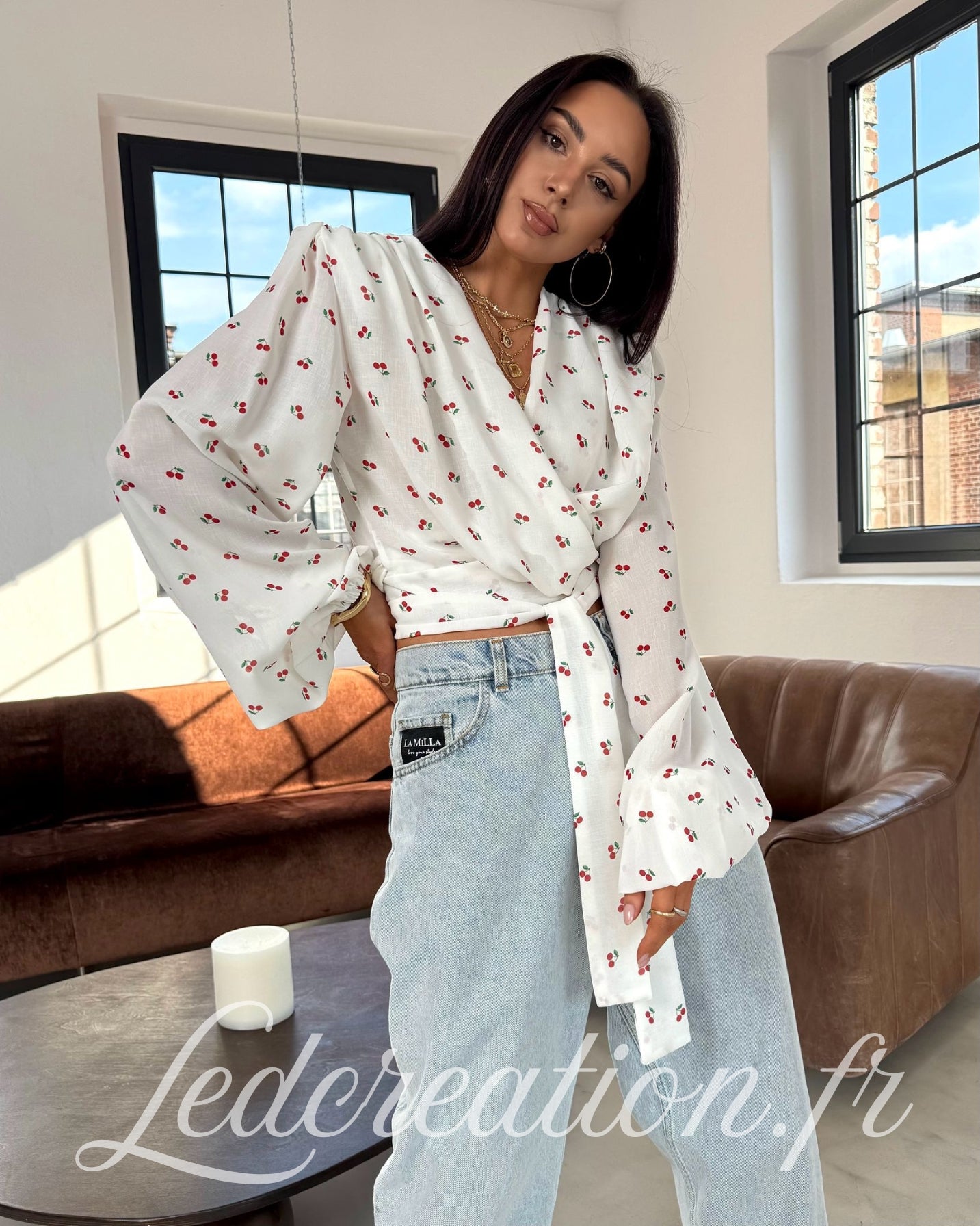 Blouse Chérie White