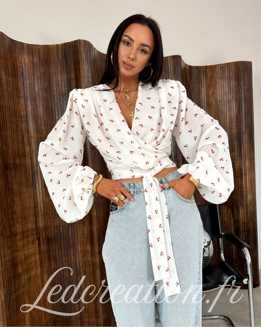 Blouse Chérie White