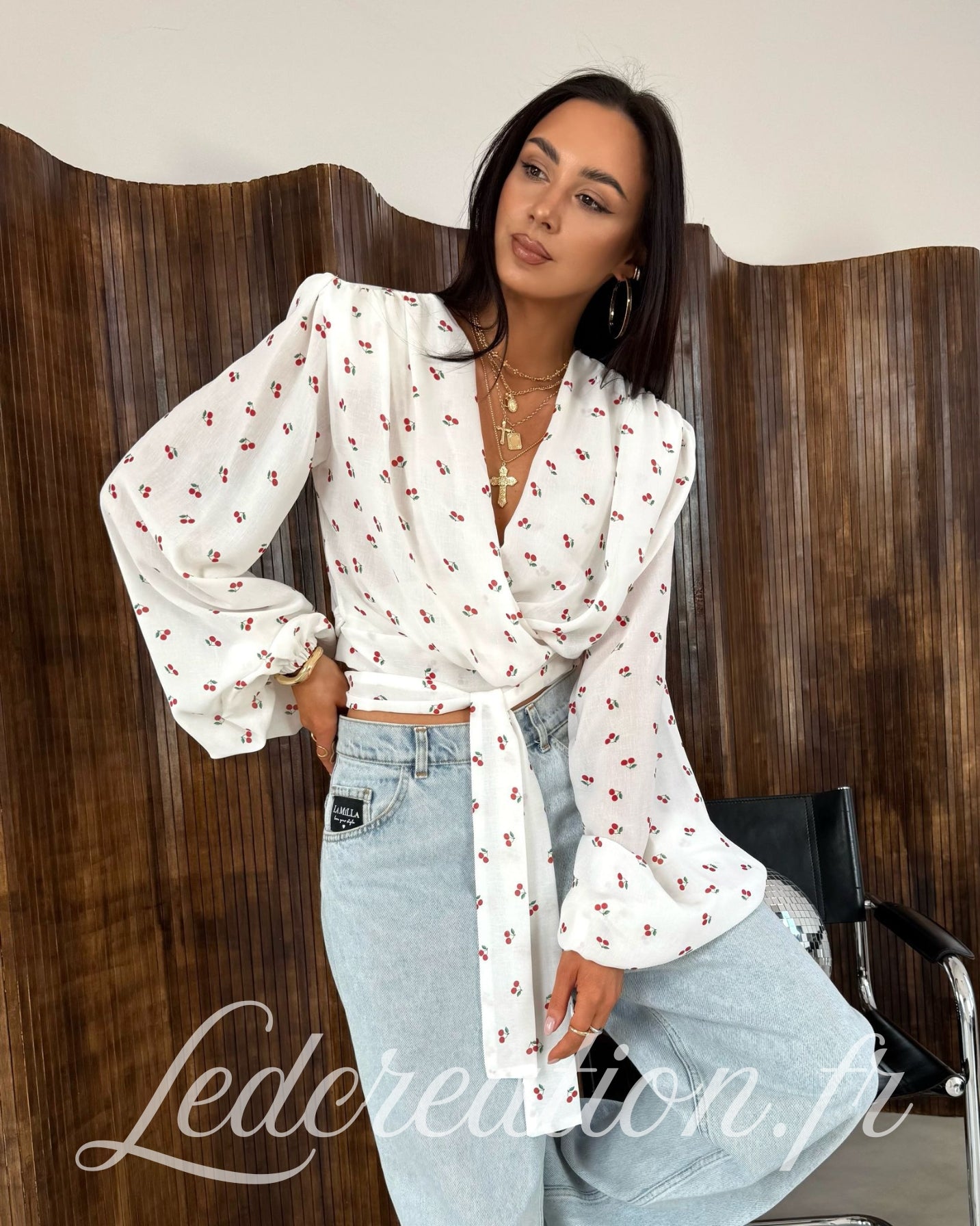Blouse Chérie White
