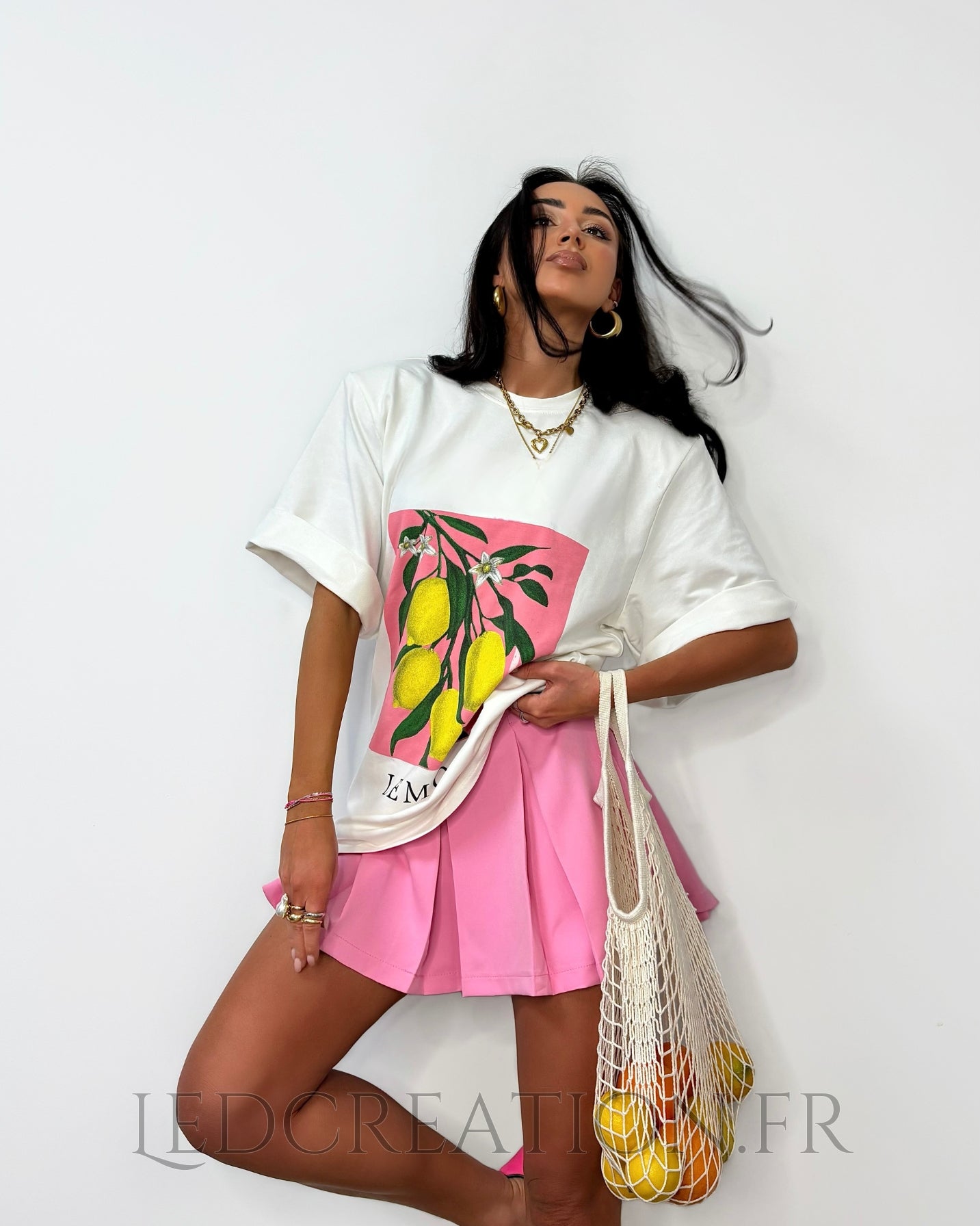 Jupe/Short Plissé Cotton Candy