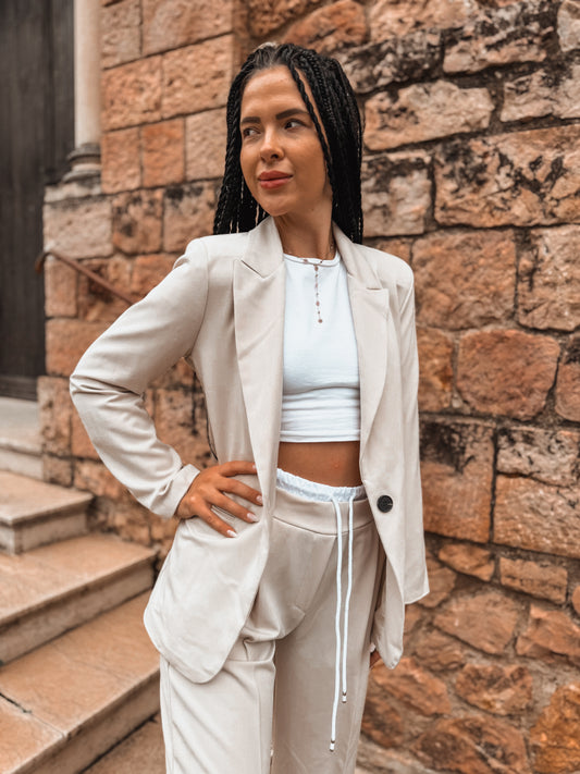 Blazer Lidia crème
